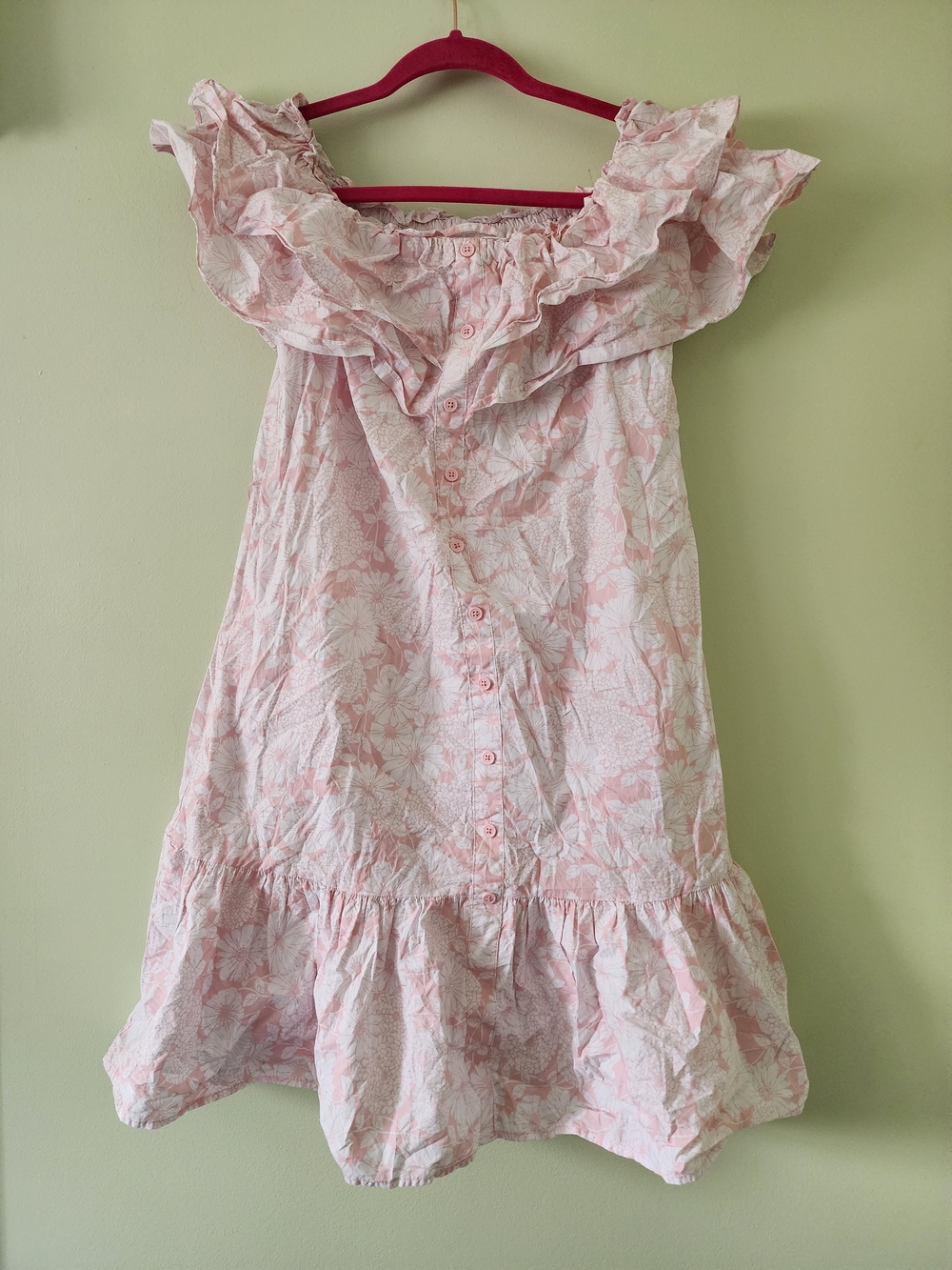 Lisa Marie Fernandez X Target Ruffle Off-Shoulder Dress